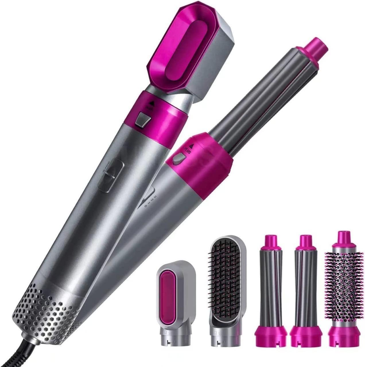 5 in 1 Multifunctional Hair Dryer Styling Tool, Detachable 5-in-1 Multi-Head Hot Air Comb,