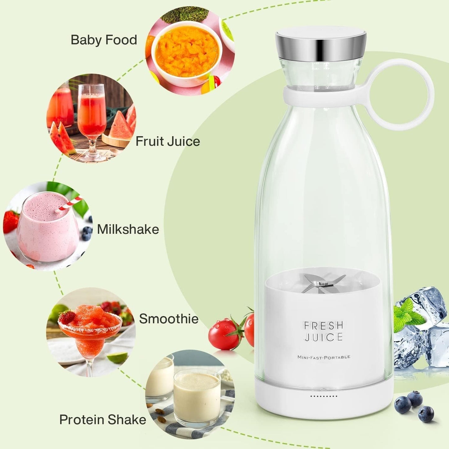 Traveller Portable Mini Juice Protein blender 2.0